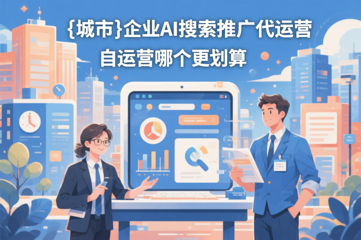 安阳企业AI搜索推广代运营和自运营哪个更划算
