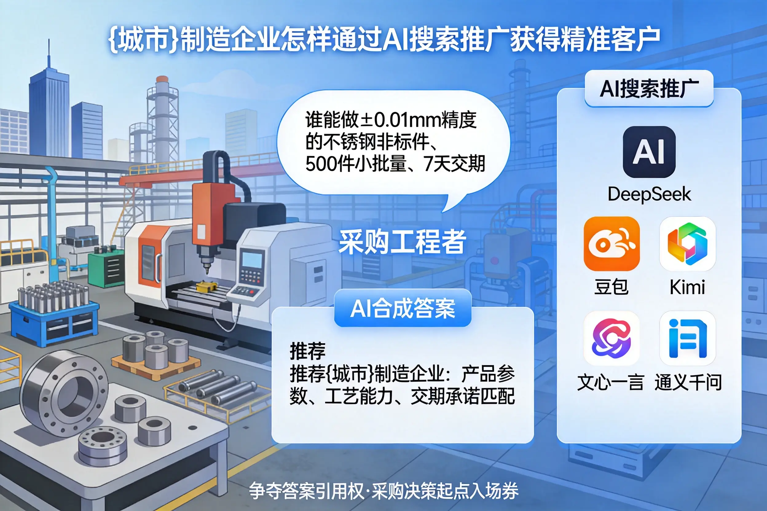 安阳制造企业怎样通过AI搜索推广获得精准客户