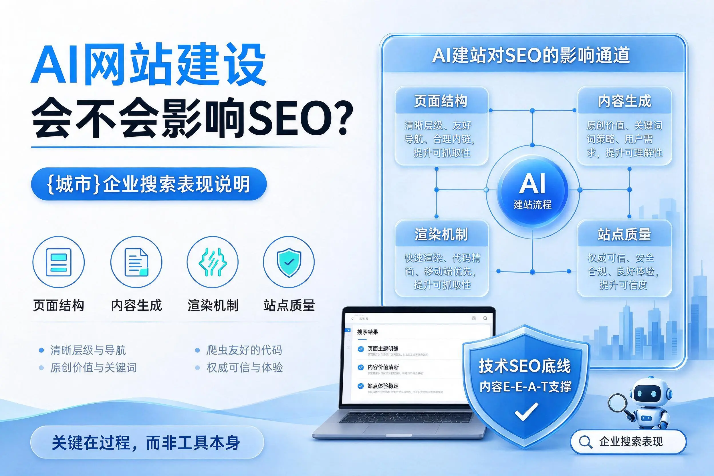 AI网站建设会不会影响SEO?安阳企业搜索表现说明