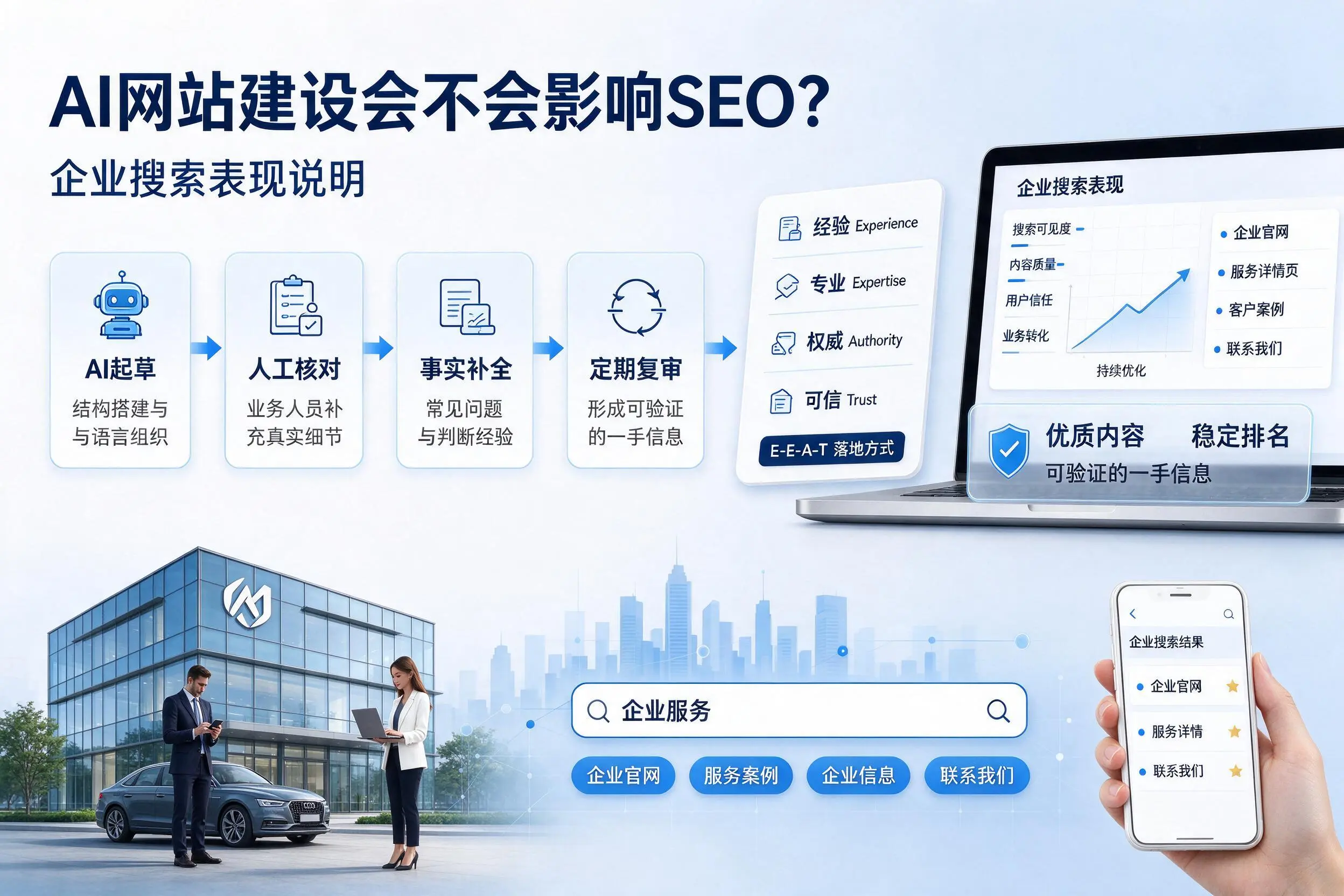 AI网站建设会不会影响SEO?安阳企业搜索表现说明